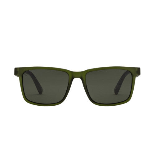ELECTRIC SATELLITE JR SAGE SUNGLASSES w/ GREY PLR LENS