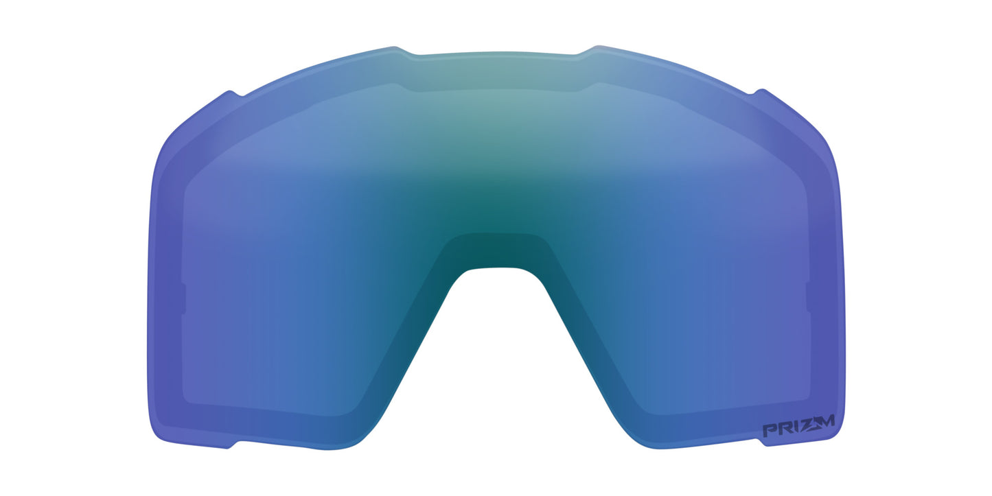 2026 OAKLEY LINE MINER PRO L REPLACEMENT LENS PRIZM SNOW ICED IRIDIUM