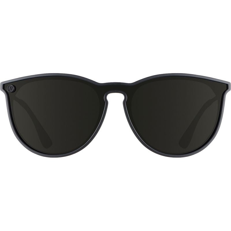 BLENDERS NORTH PARK X2 LEGEND BOUND SUNGLASSES SATIN BLACK w/ SMOKE PLR LENS