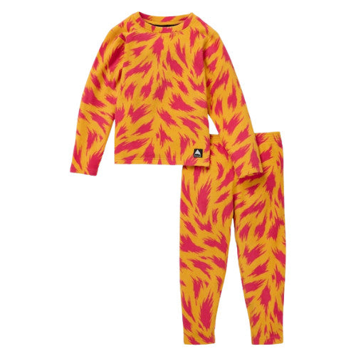 2025 BURTON TODDLERS HEAVYWEIGHT FLEECE SET FUR GLDRD