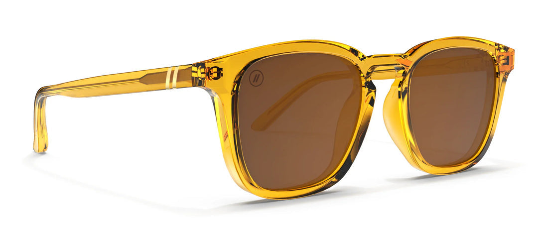BLENDERS SYDNEY SUNGLASSES AMBER COAST w/ YELLOW / YELLOW POLARIZED