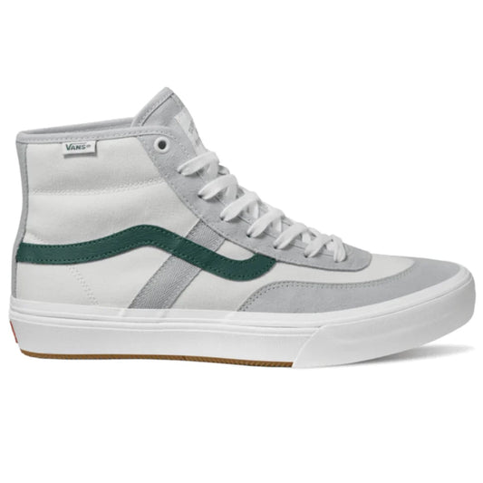 VANS MENS SKATE CROCKETT HIGH SHOE SP25 GREY/GREEN