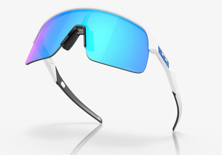 OAKLEY SUTRO LITE MATTE WHITE SUNGLASSES w/ PRIZM SAPPHIRE