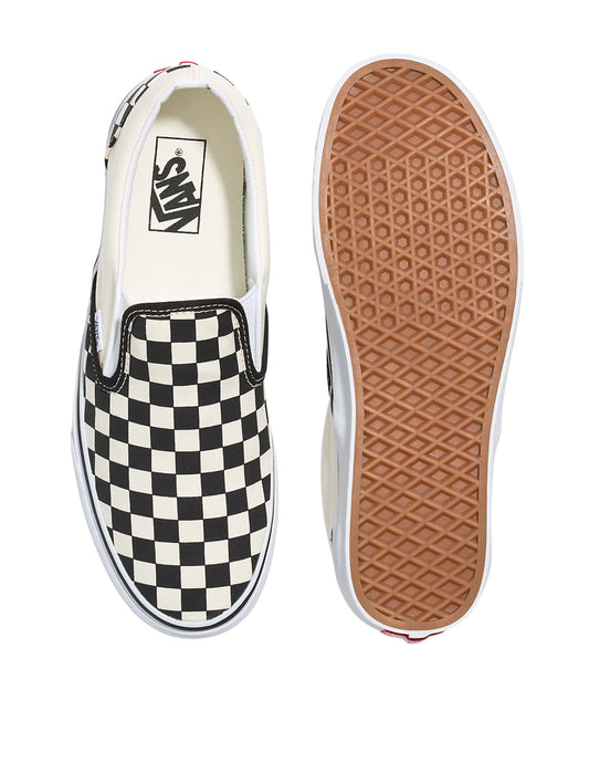 VANS CLASSIC SLIP-ON SHOE SU21 BLACK/WHITE CHECKERBOARD