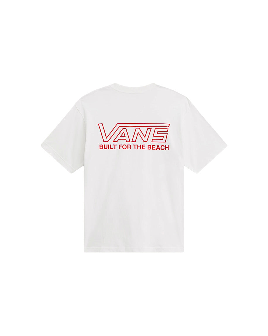 VANS MENS BUCKLED SS TEE SP26 WHITE