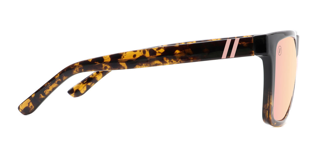 BLENDERS ROMEO SUNGLASSES WILD KIRRA w/ BROWN TORTOISE / PINK POLARIZED
