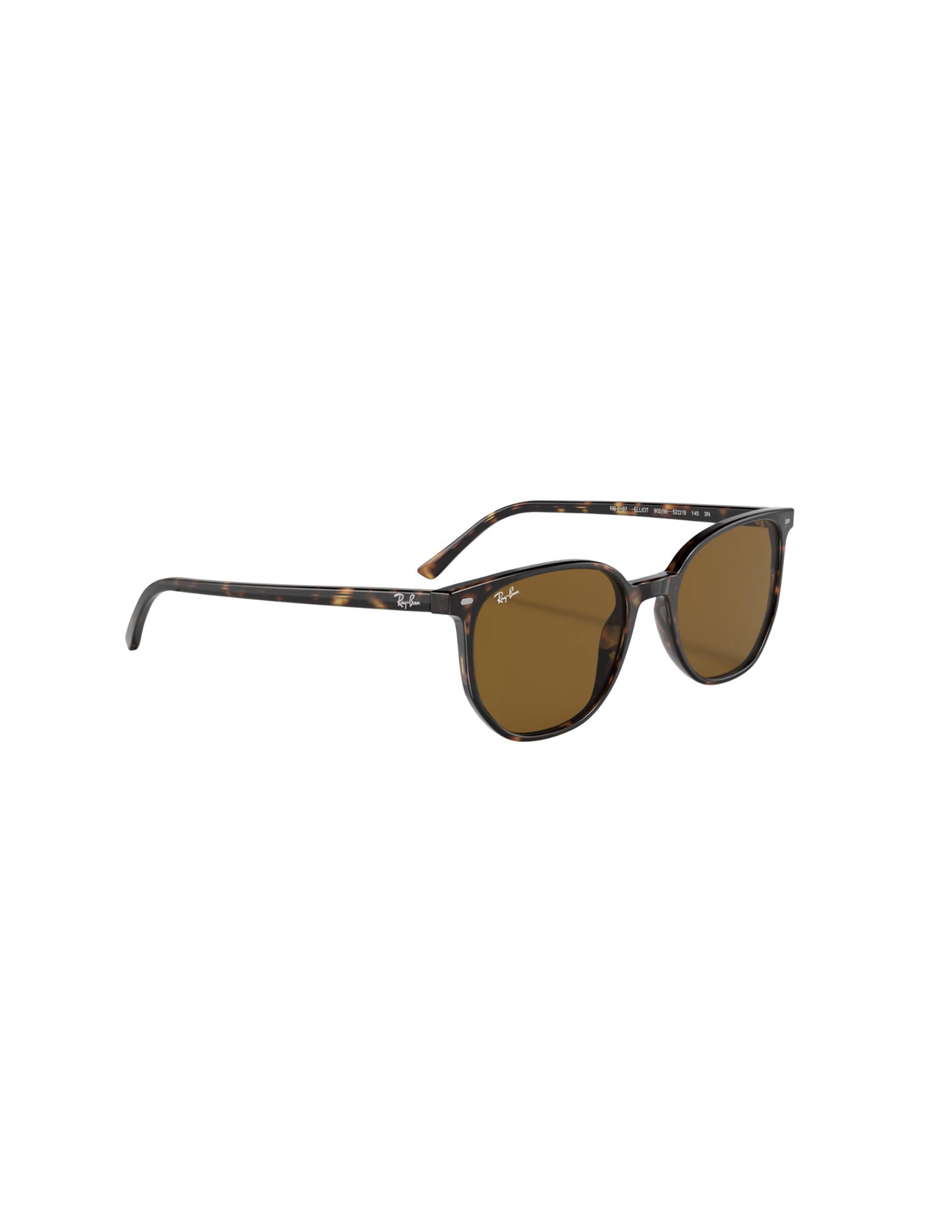 RAY-BAN ELLIOT SUNGLASSES HAVANA w/ BRN
