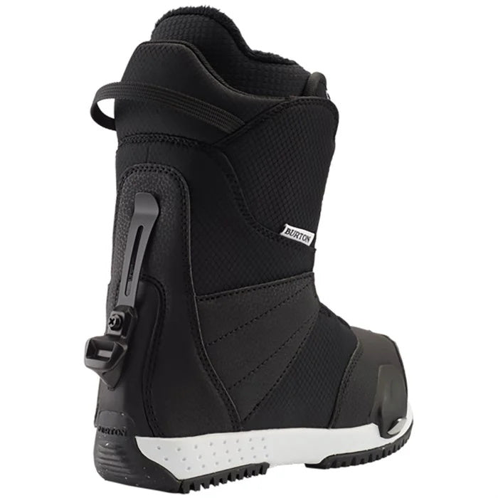 2024 BURTON KIDS ZIPLINE STEP ON SNOWBOARD BOOTS BLACK