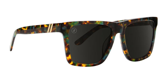 BLENDERS ROMEO STONE BREAKER BROWN TORT SUNGLASSES w/ GREY PLR LENS