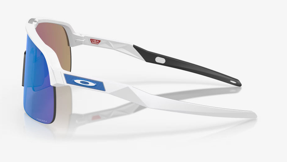 OAKLEY SUTRO LITE MATTE WHITE SUNGLASSES w/ PRIZM SAPPHIRE