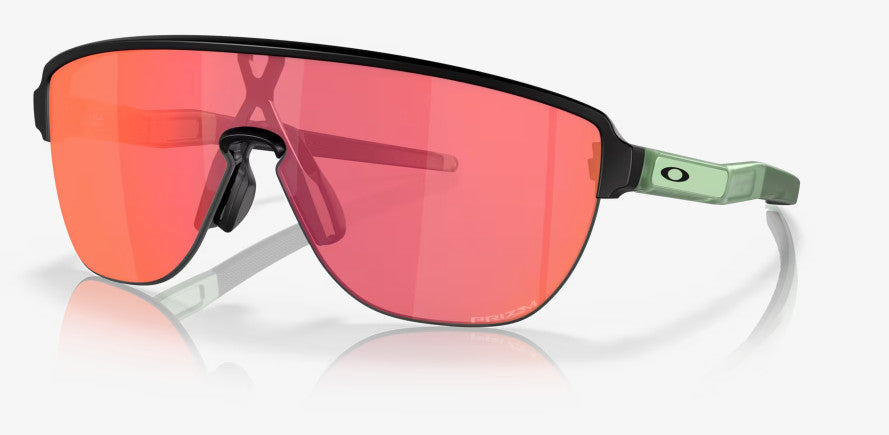 OAKLEY CORRIDOR MATTE BLK SUNGLASSES w/ PRIZM TRAIL TORCH LENS