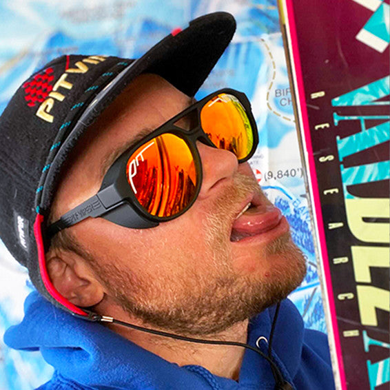 PIT VIPER THE RUBBERS POLARIZED EXCITERS SUNGLASSES