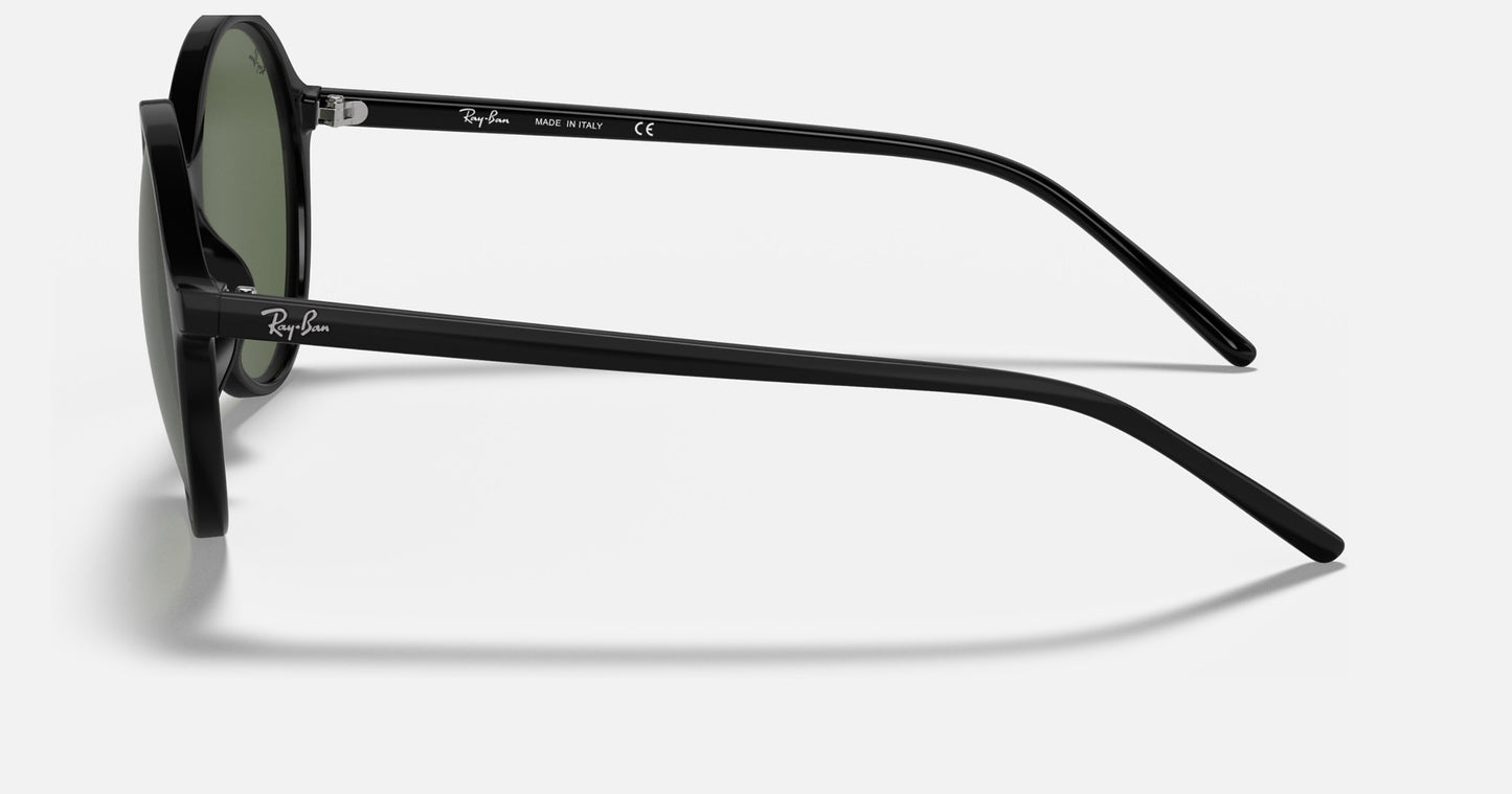 RAY-BAN RB4304 SUNGLASSES BLACK w/ DARK GRN