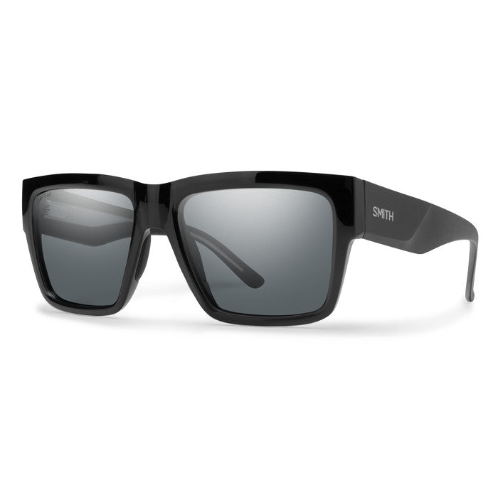 SMITH LINEUP BLACK SUNGLASSES w/ PLR GRY