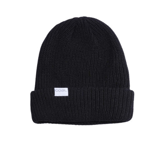2024 COAL STANLEY SOFT KNIT CUFF BEANIE BLACK