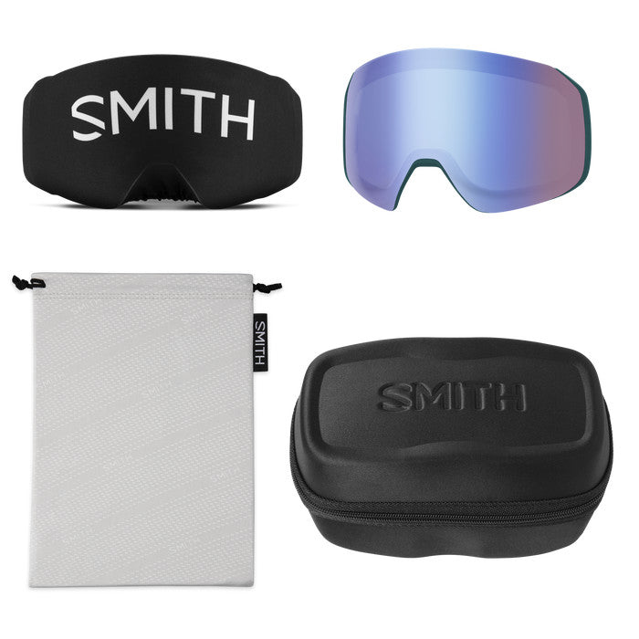2026 SMITH 4D MAG S GGL MLCHT w/ CP SUN BLK GLD MRR + CP STRM BLU SNSR MRR