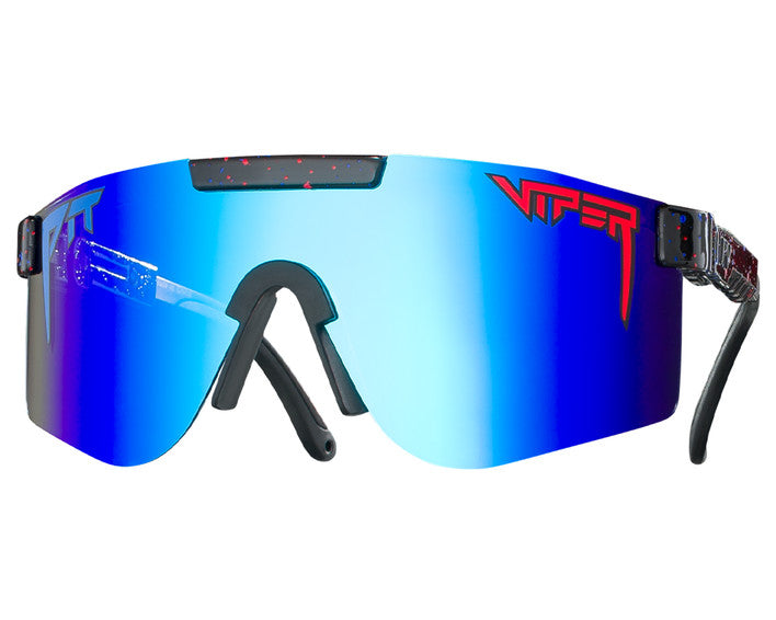 PIT VIPER THE ABSOLUTE LIBERTY DOUBLE WIDE POLARIZED SUNGLASSES