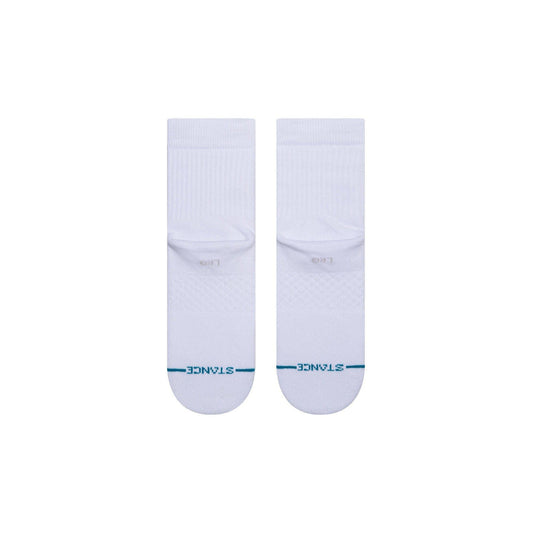 STANCE MENS ICON QTR SOCKS SP26 WHITE