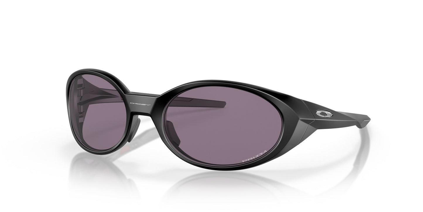 OAKLEY EYEJACKET REDUX MATTE BLACK SUNGLASSES w/ PRZM GRY