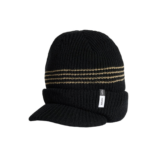 2026 AUTUMN VISOR BEANIE BEANIE BLACK