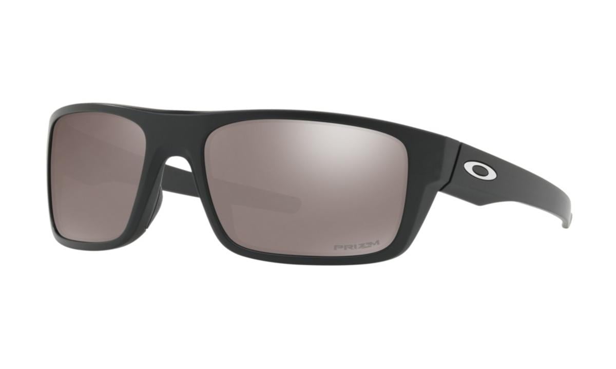 OAKLEY DROP POINT MATTE BLACK SUNGLASSES w/ PRIZM BLK PLR LENS