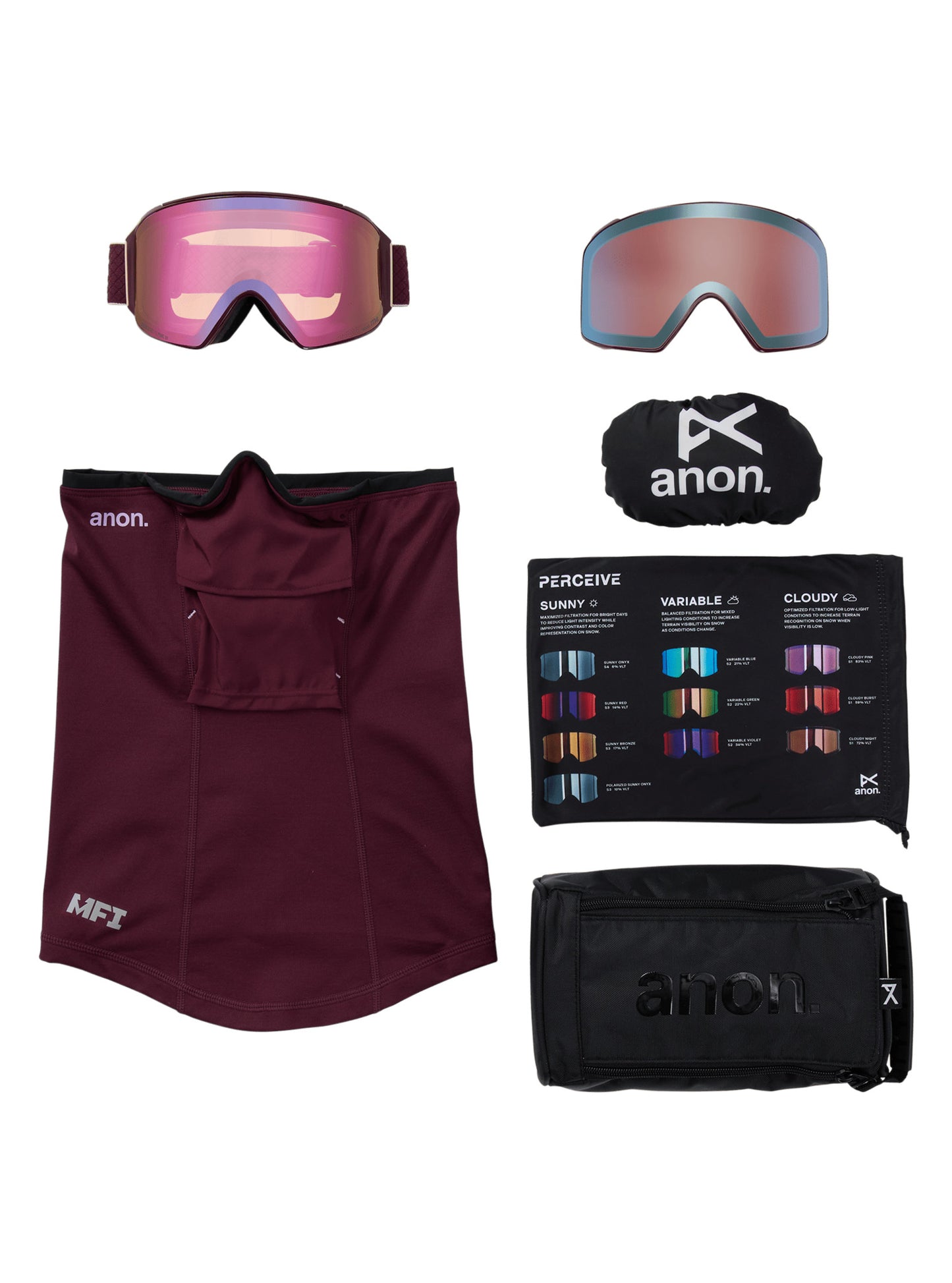 2026 ANON M4 CYL GGL DCHRY w/  CLDY PINK + VRBL BLU + MFI