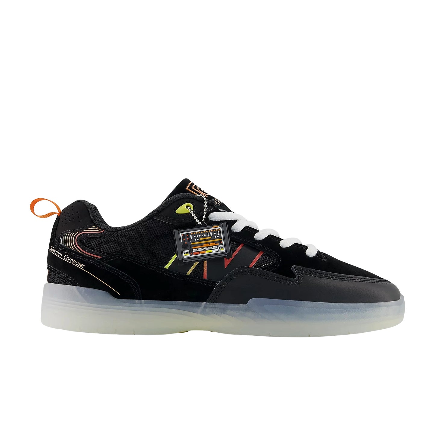 NEW BALANCE X ROLAND MENS NUMERIC 808 TIAGO SHOES SU25 (LRO) BLACK/ORANGE