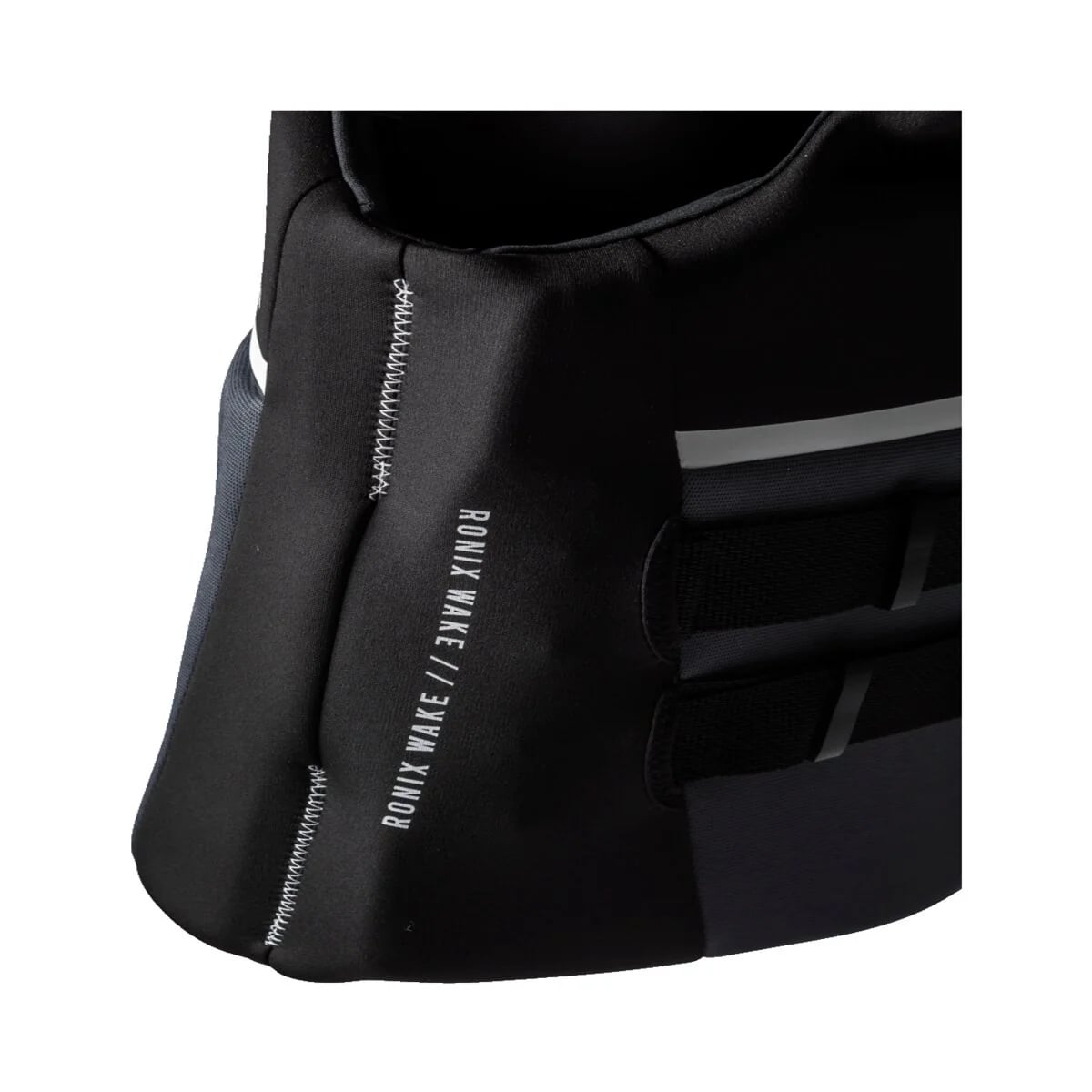 2025 RONIX MENS COVERT CGA LIFE VEST BLACK/CHARCOAL/WHITE