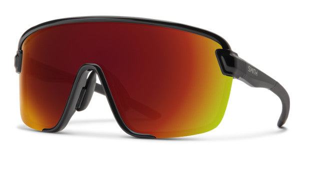 SMITH BOBCAT BLK SUNGLASSES w/ CP RED MR