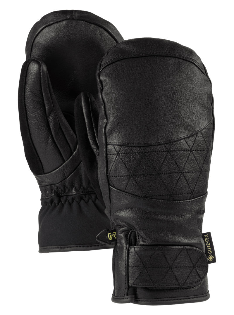 2026 BURTON WMNS GORE-TEX GONDY LTHR MITTS T.BLK