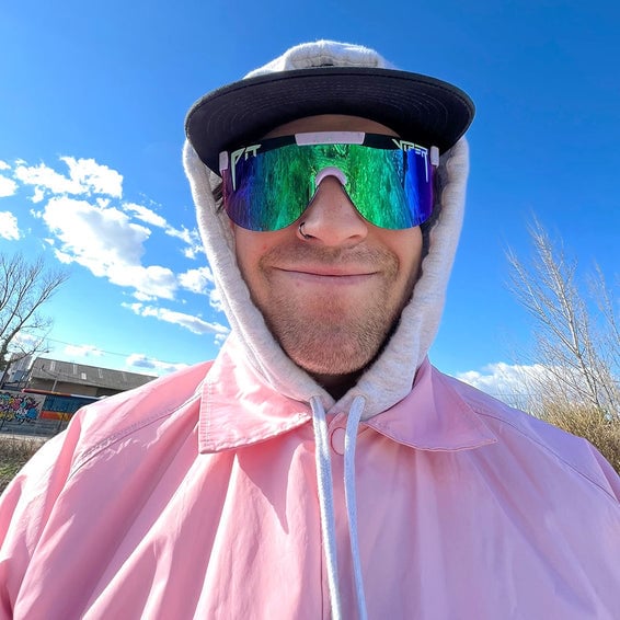 PIT VIPER THE MOONTOWER ELLIPTICAL SUNGLASSES