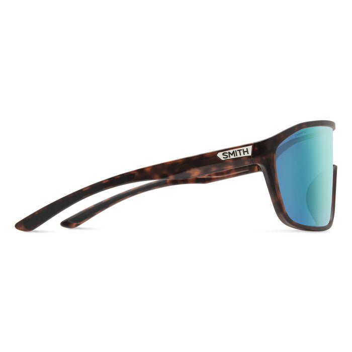 SMITH BOOMTOWN MATTE TORT SUNGLASSES W/CP PLR OPAL MIR