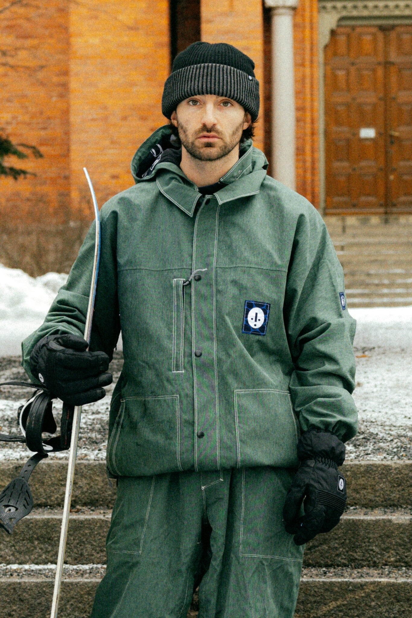 2025 686 MENS DOJO JACKET FOREST GREEN DENIM