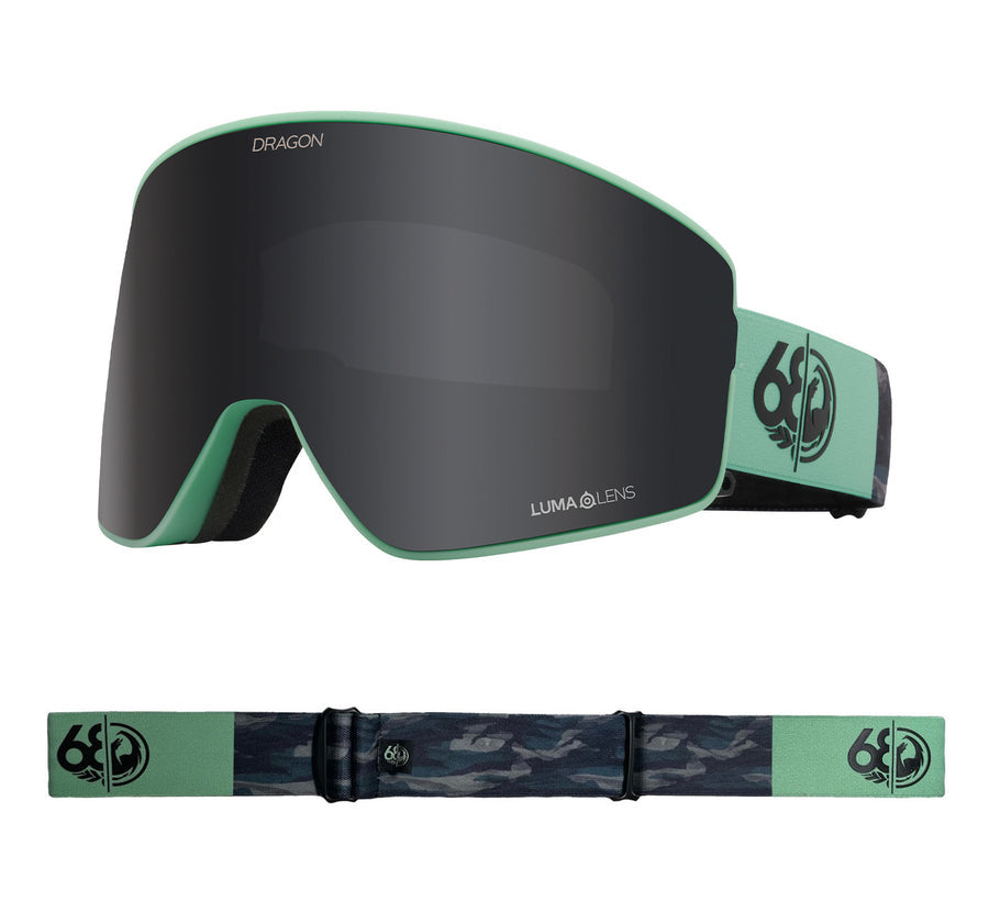 2023 DRAGON PXV2 GOGGLE 686 COLLAB w/ LLDKSMK + LLYELLOW