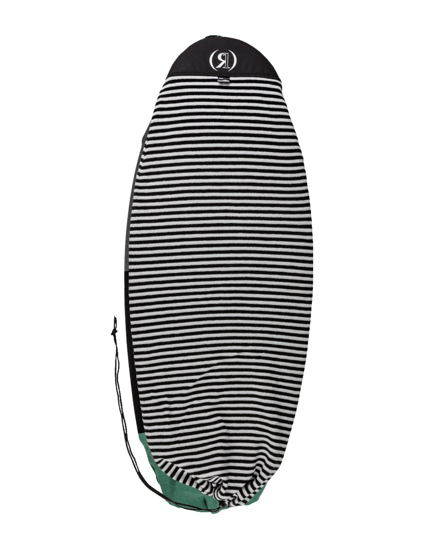 2025 RONIX SLEEP SACK SURF SOCK ROUND NOSE - BLACK / WHITE
