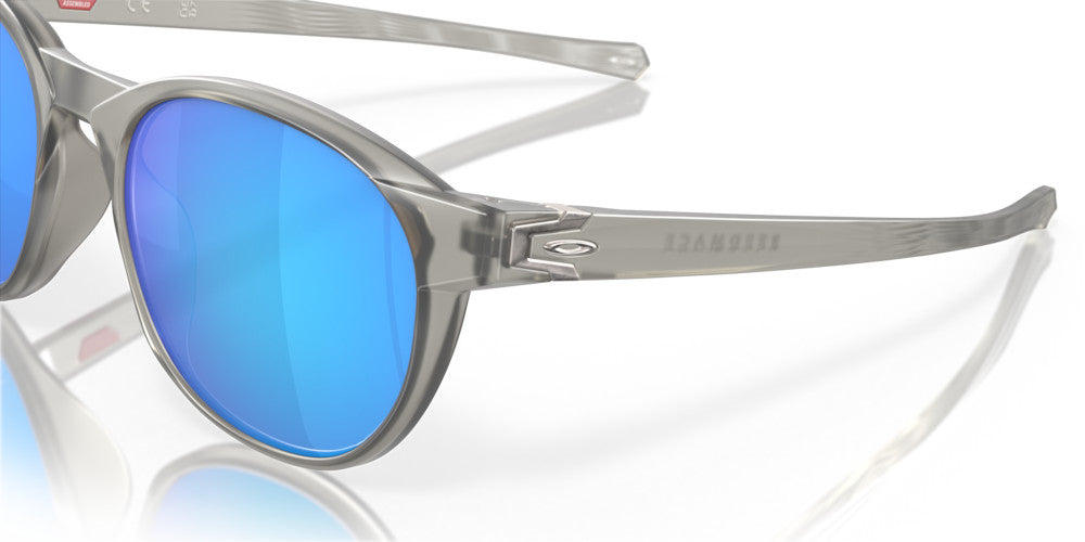 OAKLEY REEDMACE MATTE GRY INK SUNGLASSES w/ PRIZM SAPPHIRE LENS