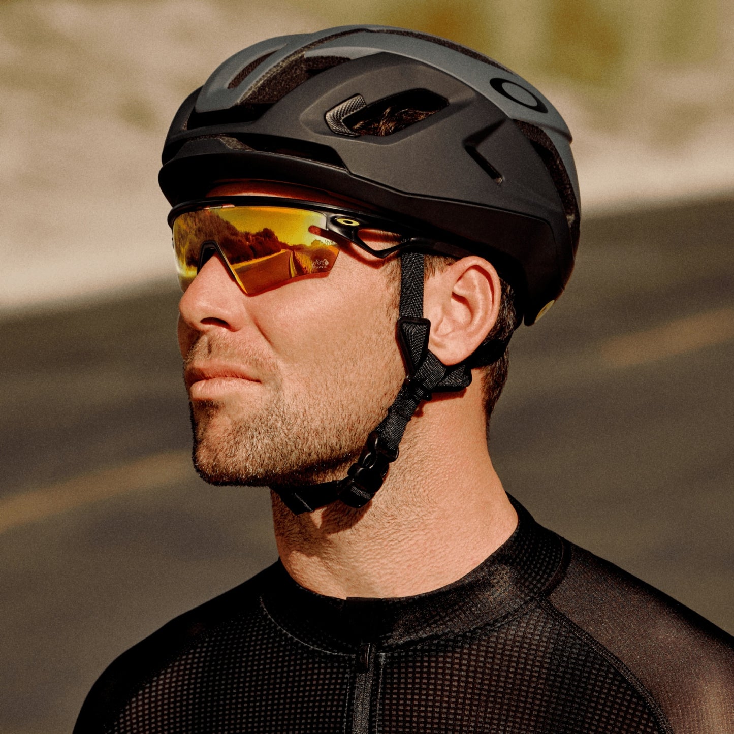 OAKLEY SPHAERA SLASH TDF MATTE BLACK w/ PRIZM 25K PLR LENS