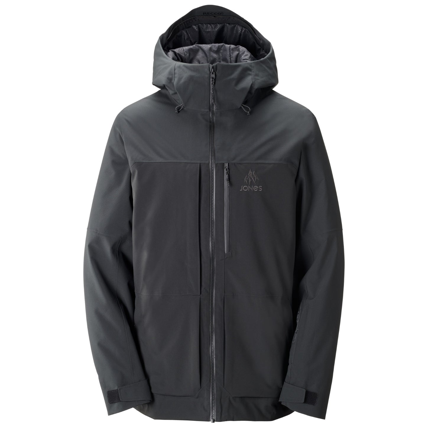 2025 JONES MOUNTAIN SURF RECYCLED INS JACKET STEALTH BLACK
