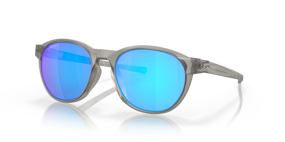 OAKLEY REEDMACE MATTE GRY INK SUNGLASSES w/ PRIZM SAPPHIRE LENS