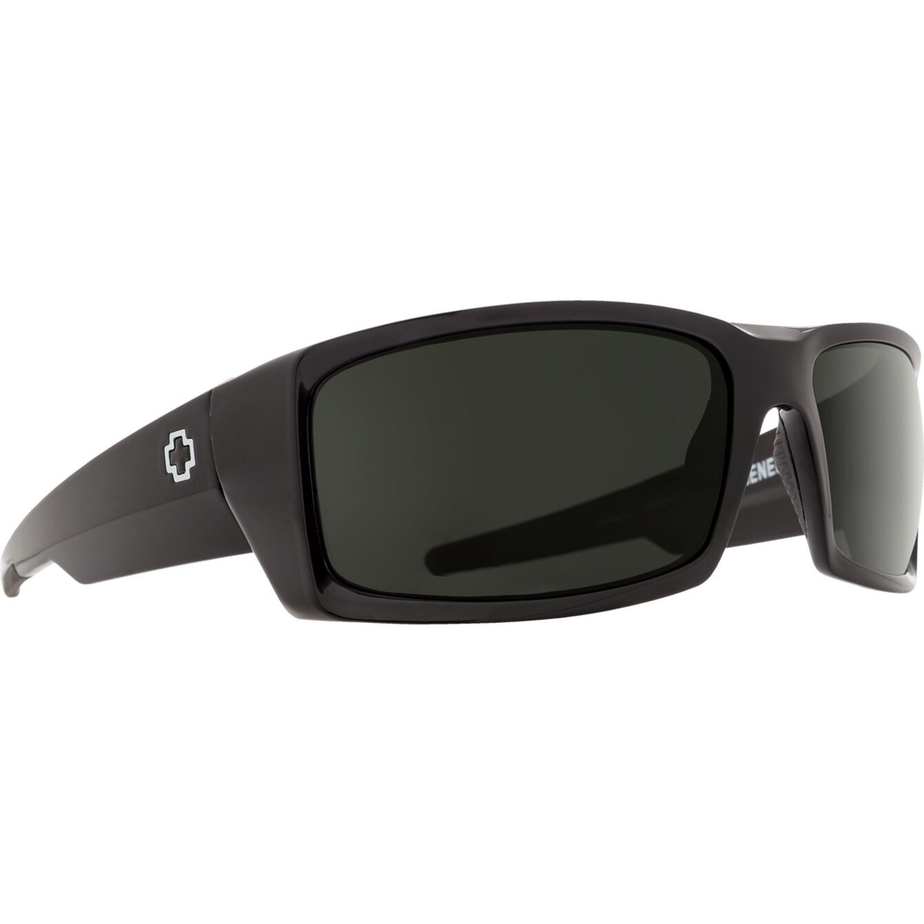 SPY GENERAL BLACK SUNGLASSES w/ HAPPY GRY GRN