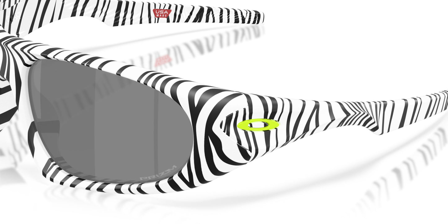 OAKLEY NEOFORMA WHITE BENGAL SUNGLASSES w/ PRIZM BLACK