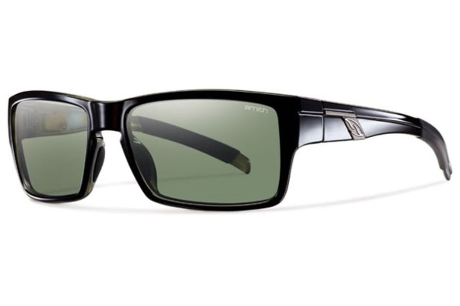 SMITH OUTLIER SUNGLASS BLACK w/CP GRAY GREEN