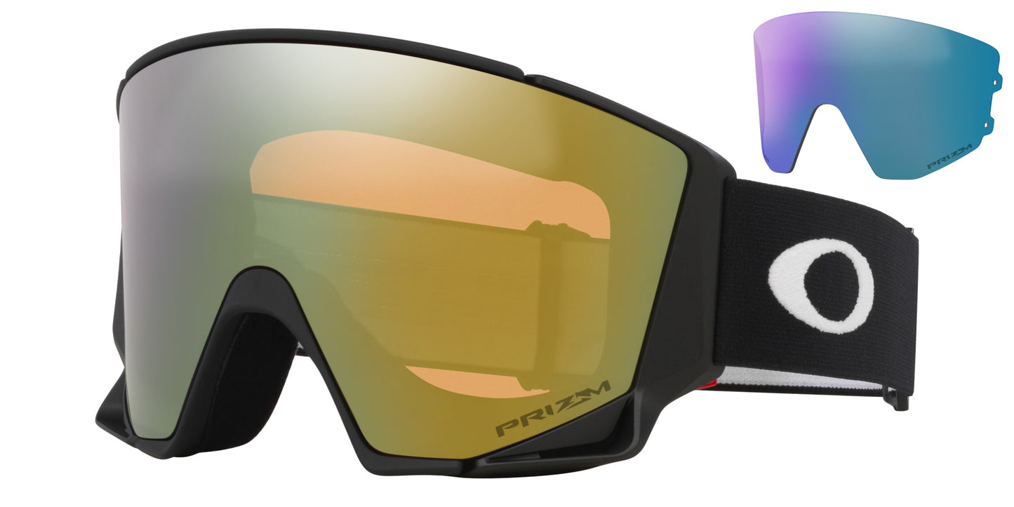 2026 OAKLEY FLOW SCAPE L GGL MT BLK w/PRIZM SAGE GOLD