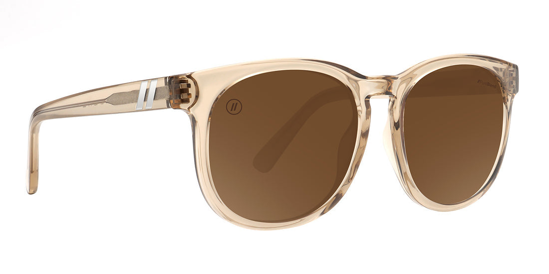 BLENDERS H SERIES X2/S SUNGLASSES MOJAVE MOON w/ GLOSS CRYSTAL TAN / AMBER PC POL