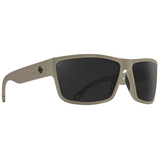 SPY ROCKY MATTE SAND SUNGLASSES w/ HAPPY GRY
