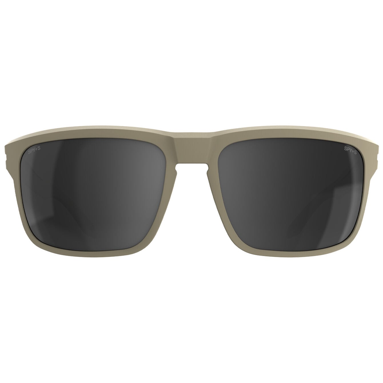 SPY REGION MATTE SAND SUNGLASSES w/ HAPPY GRY