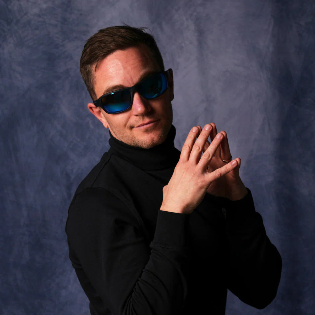 PIT VIPER THE SOMOX EXEC SUNGLASSES w/HDPV PLAR BLUE