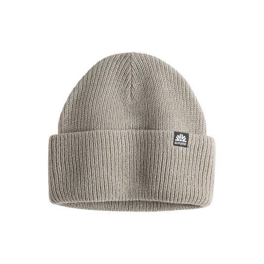 2026 AUTUMN SIMPLE SOLID BEANIE STONE