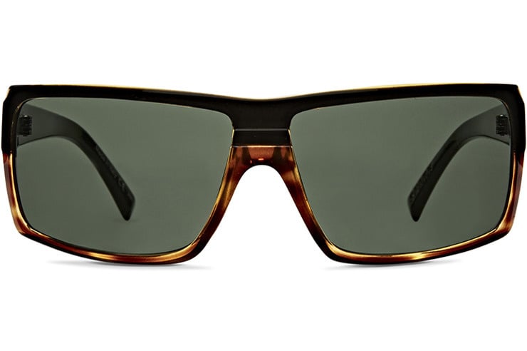 VONZIPPER SNARK HARDLINE BLACK TORT SUNGLASSES w/ VNTG GRY LENS
