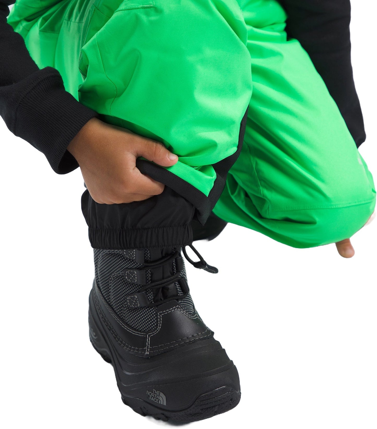 2024 TNF KIDS FREEDOM INS BIB CHLOROPHYLL